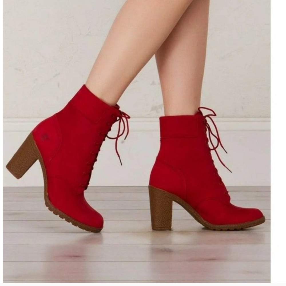 Timberland Nubuck Lace Up Boots